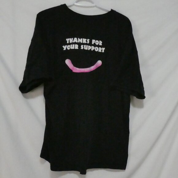 Tim Hortons | P2P 22 inches measured | Smile Cookie Campaign Black Unisex Tee - Picture 4 of 14
